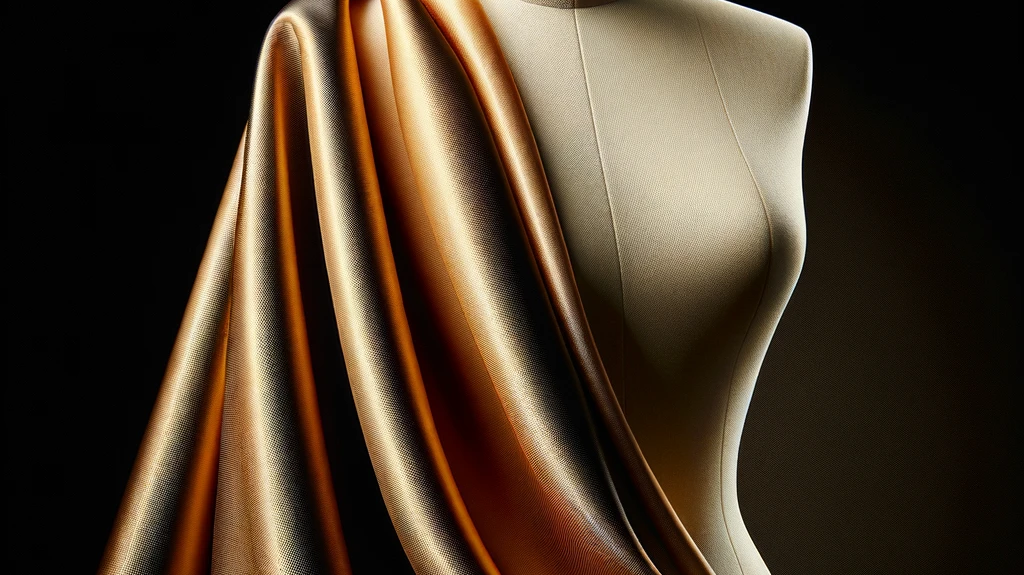 La Magie du Crêpe Envers Satin dans la Couture