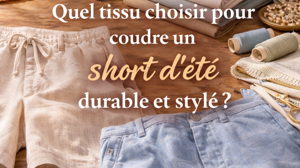 tissu short été couture - My Little Coupon
