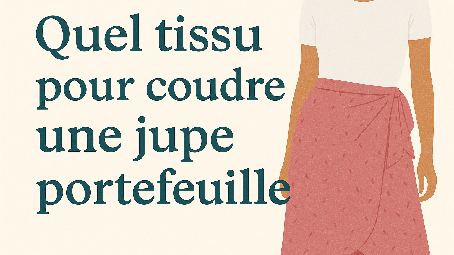 Tissu Jupe Portefeuille - My Little Coupon