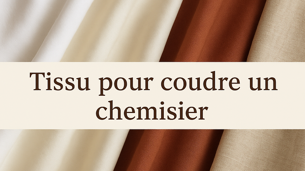 Tissu chemise popeline - My Little Coupon