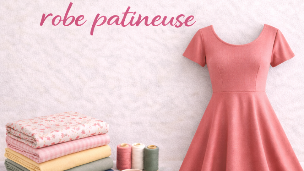 comment choisir tissu robe patineuse couture - My Little Coupon