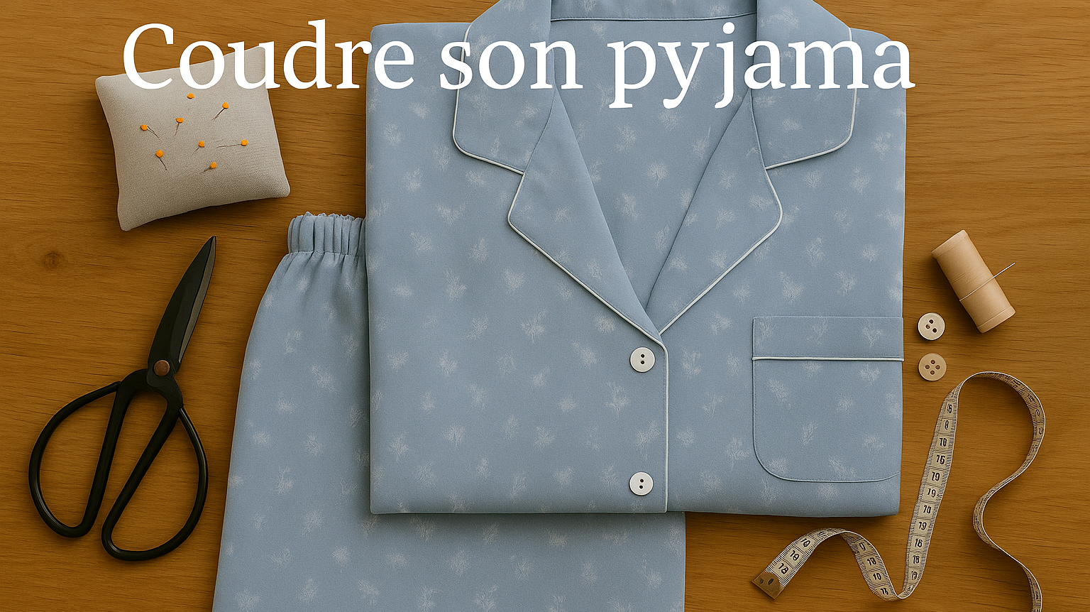 Coudre son pyjama