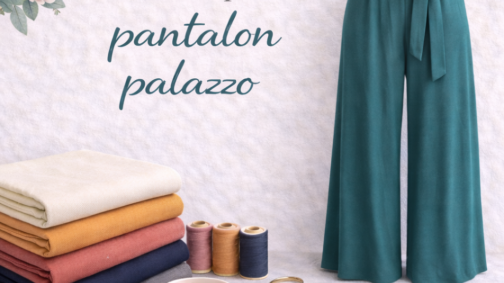 guide choix tissu pantalon palazzo couture - My Little Coupon