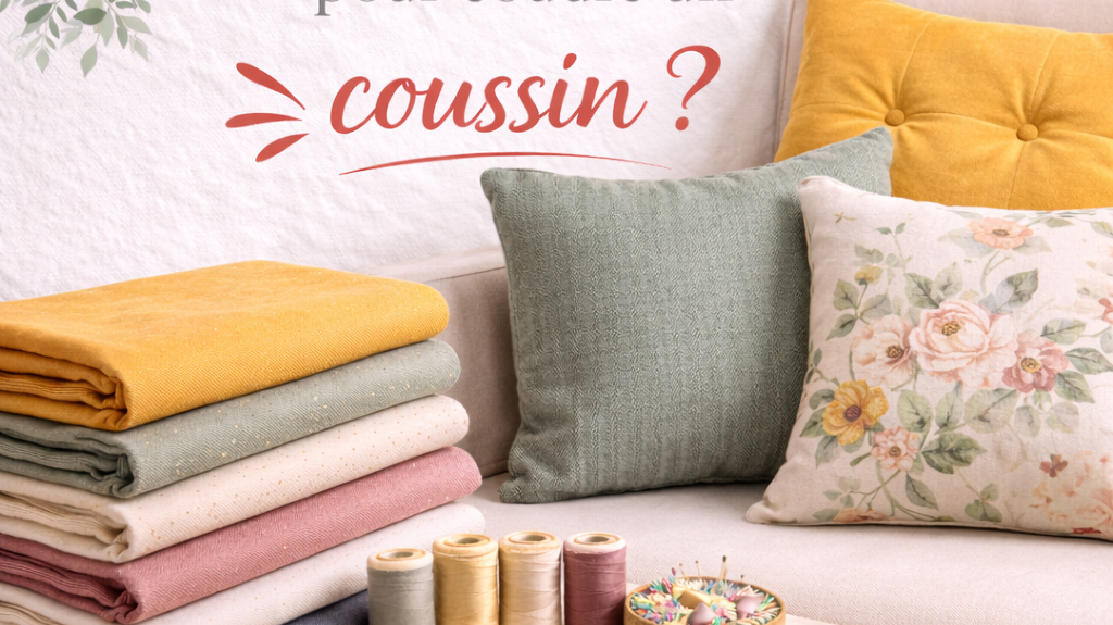 guide choix tissu couture coussin - My Little Coupon