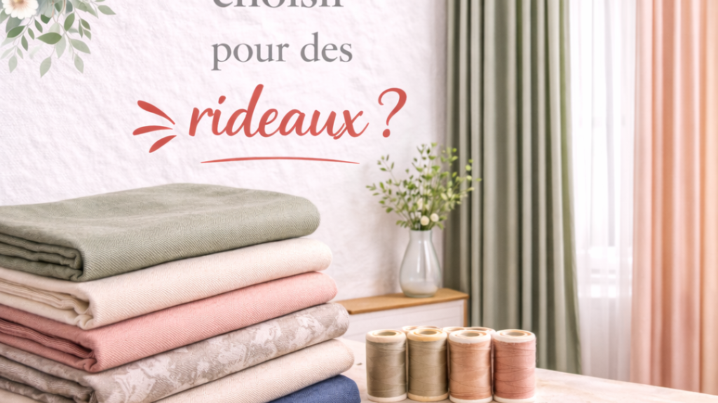 guide choix tissu couture rideaux - My Little Coupon