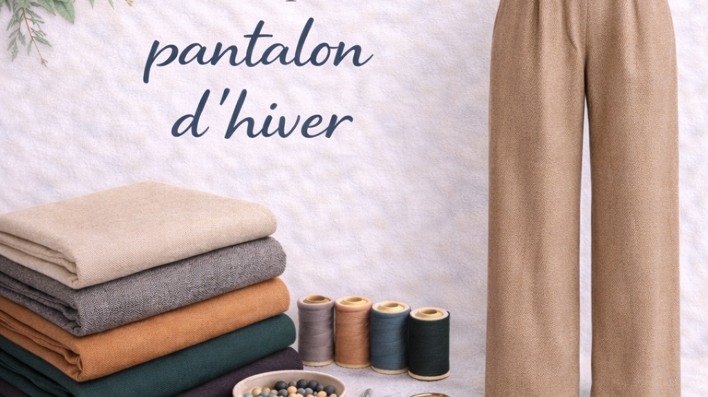 guide choix tissu pantalon d'hiver - My Little Coupon