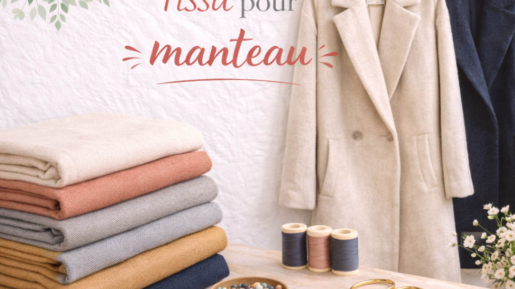 Quel tissu choisir pour coudre le manteau parfait ?