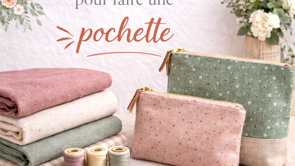 quel tissu choisir pochette couture - My Little Coupon