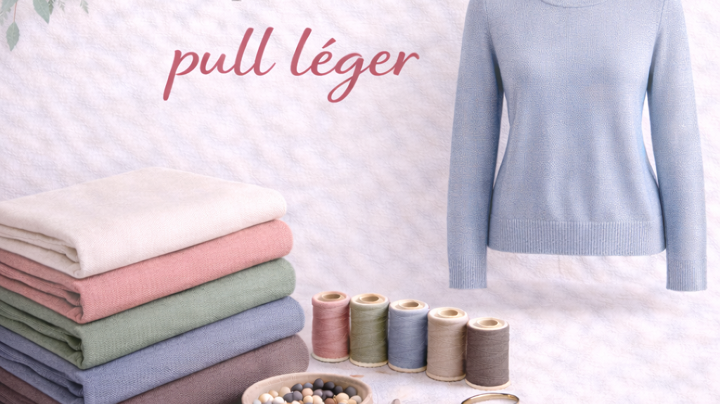 guide choix tissu couture pull léger - My Little Coupon
