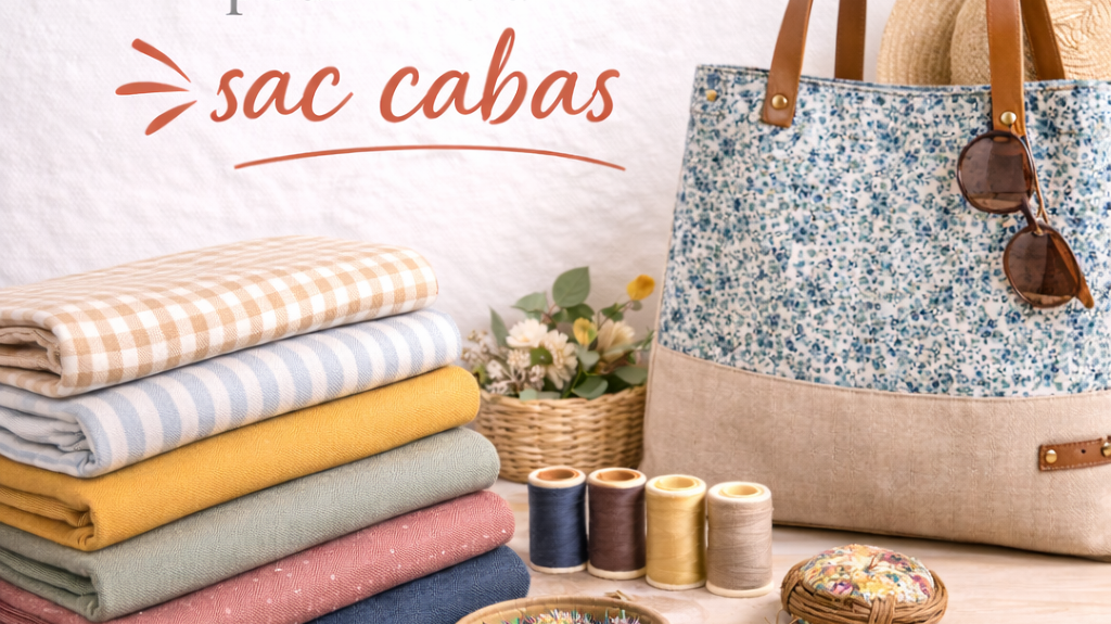 quel tissu choisir faire sac cabas couture