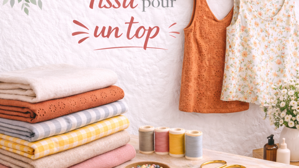 guide choix tissu couture top - My Little Coupon