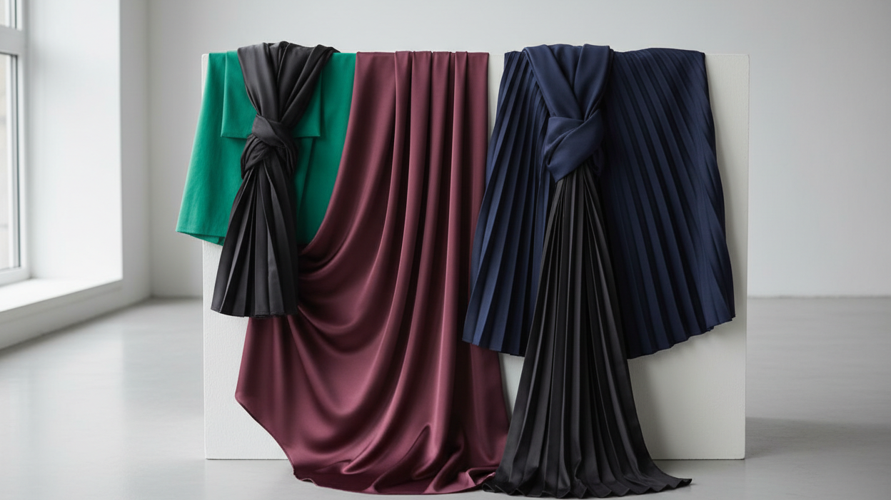 Quel tissu choisir pour coudre une jupe plissée magistrale ?