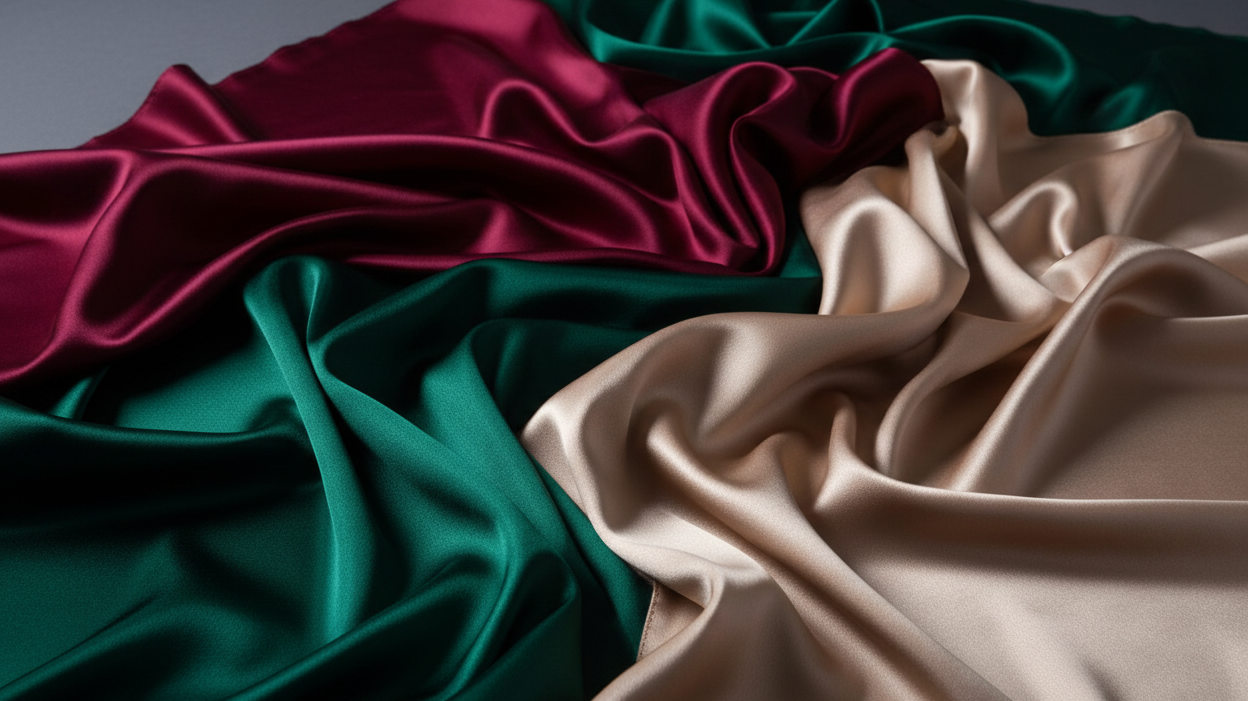 Tissu satin : brillance, fluidité et glamour pour vos créations