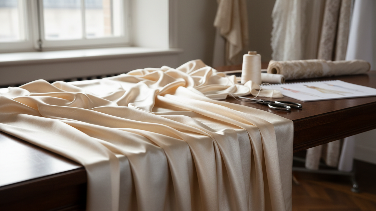 Tissu soie : la reine des matieres pour des créations de haute couture