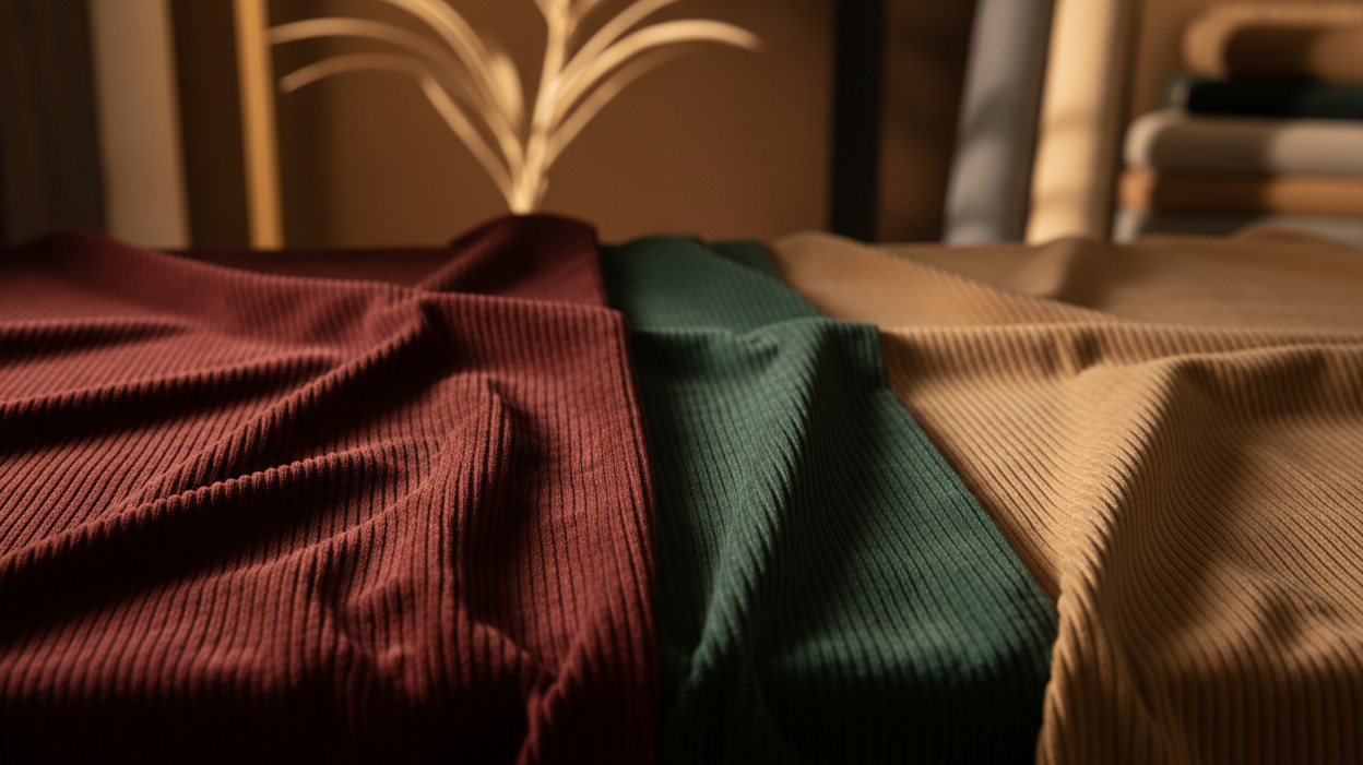 Tissu velours côtelé et milleraies : guide complet pour choisir et coudre