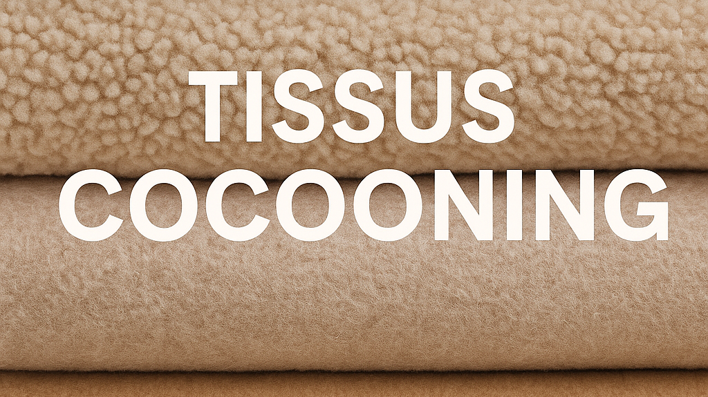 Tissus cocooning : polaire, molleton et fourrure pour un hiver tout doux
