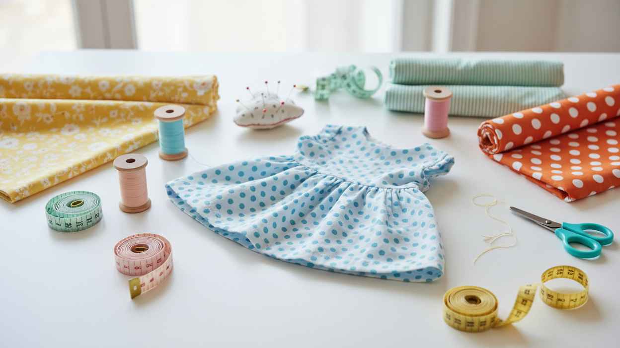 Tissus pour enfants : guide pour coudre des vêtements sûrs et adorables