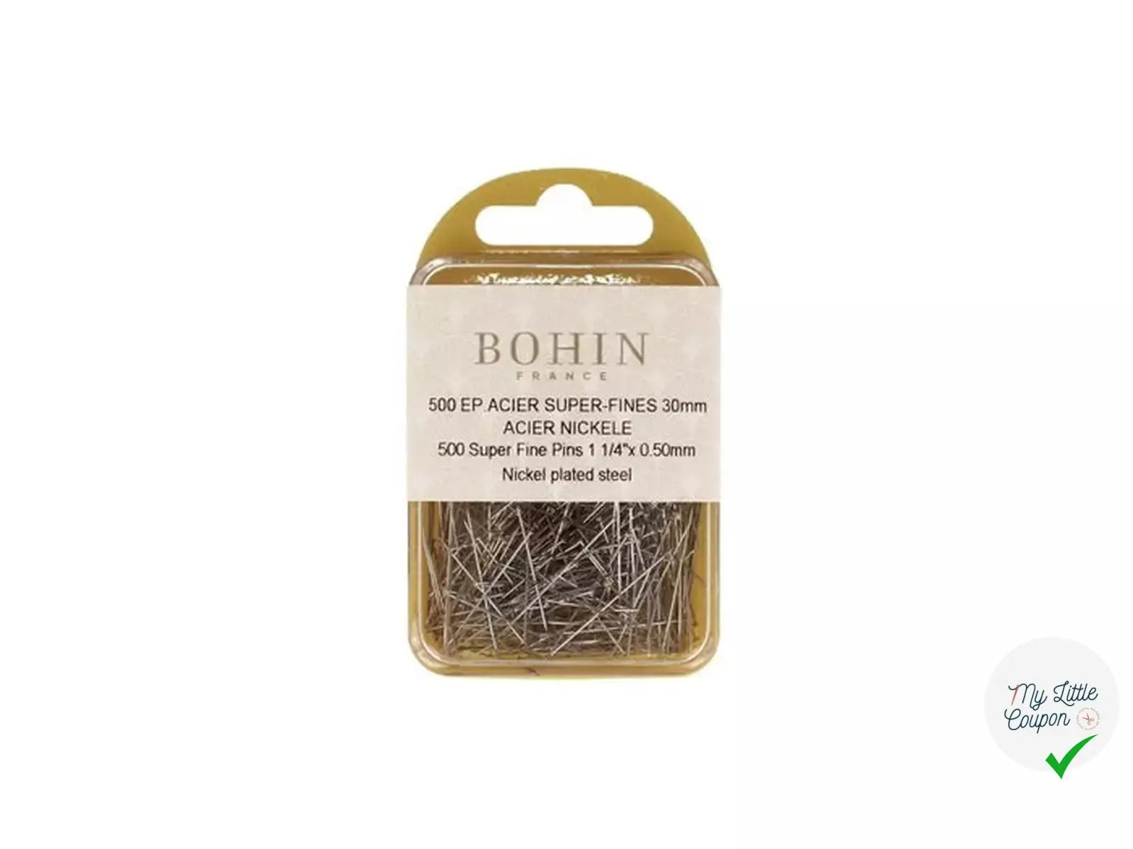 500 EPINGLES SUPER-FINE EC6 MLC INTERN