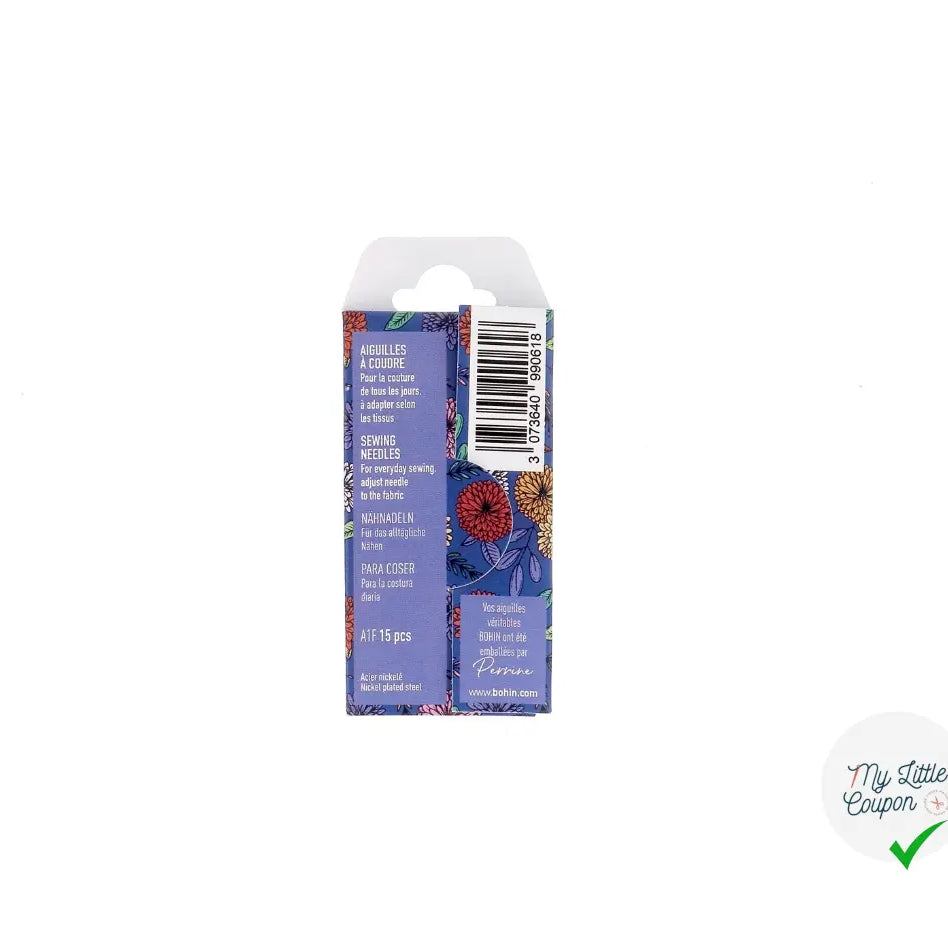 AIGUILLES A COUDRE BLOSSOM 3/9 BLEU - My Little Coupon