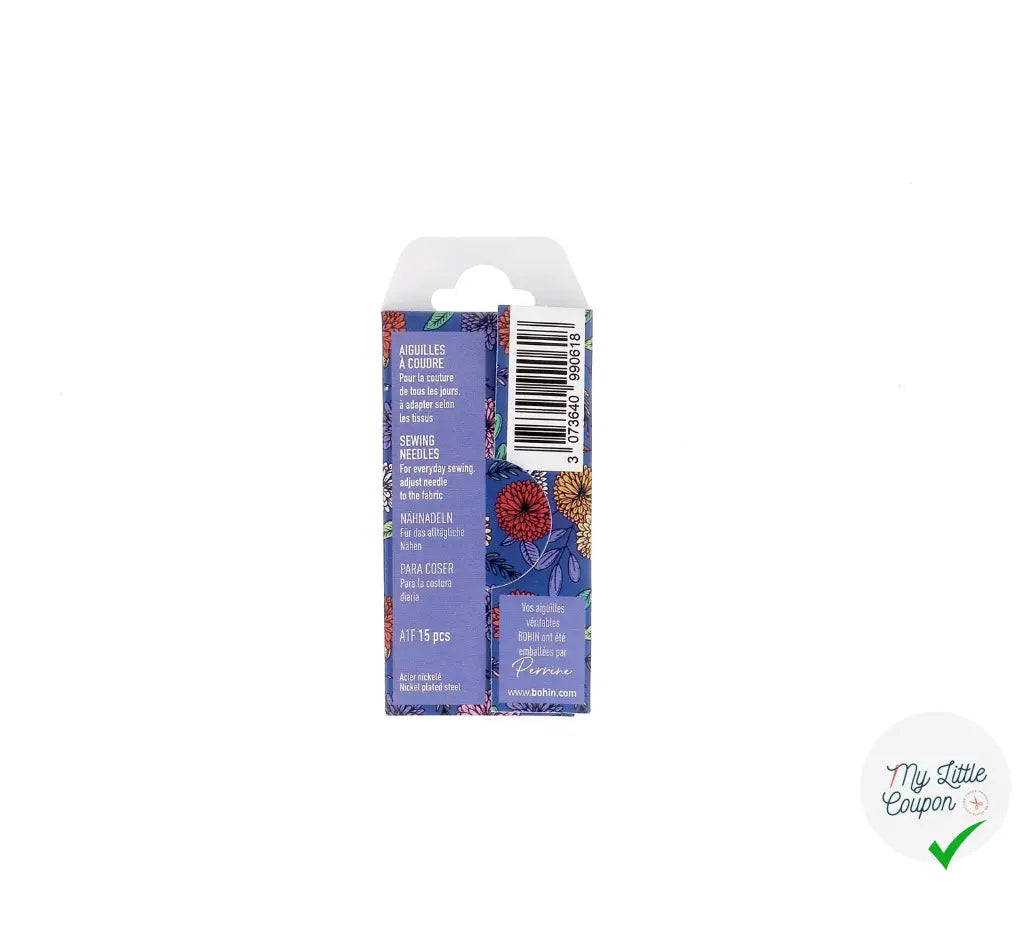 AIGUILLES A COUDRE BLOSSOM 3/9 BLEU - My Little Coupon