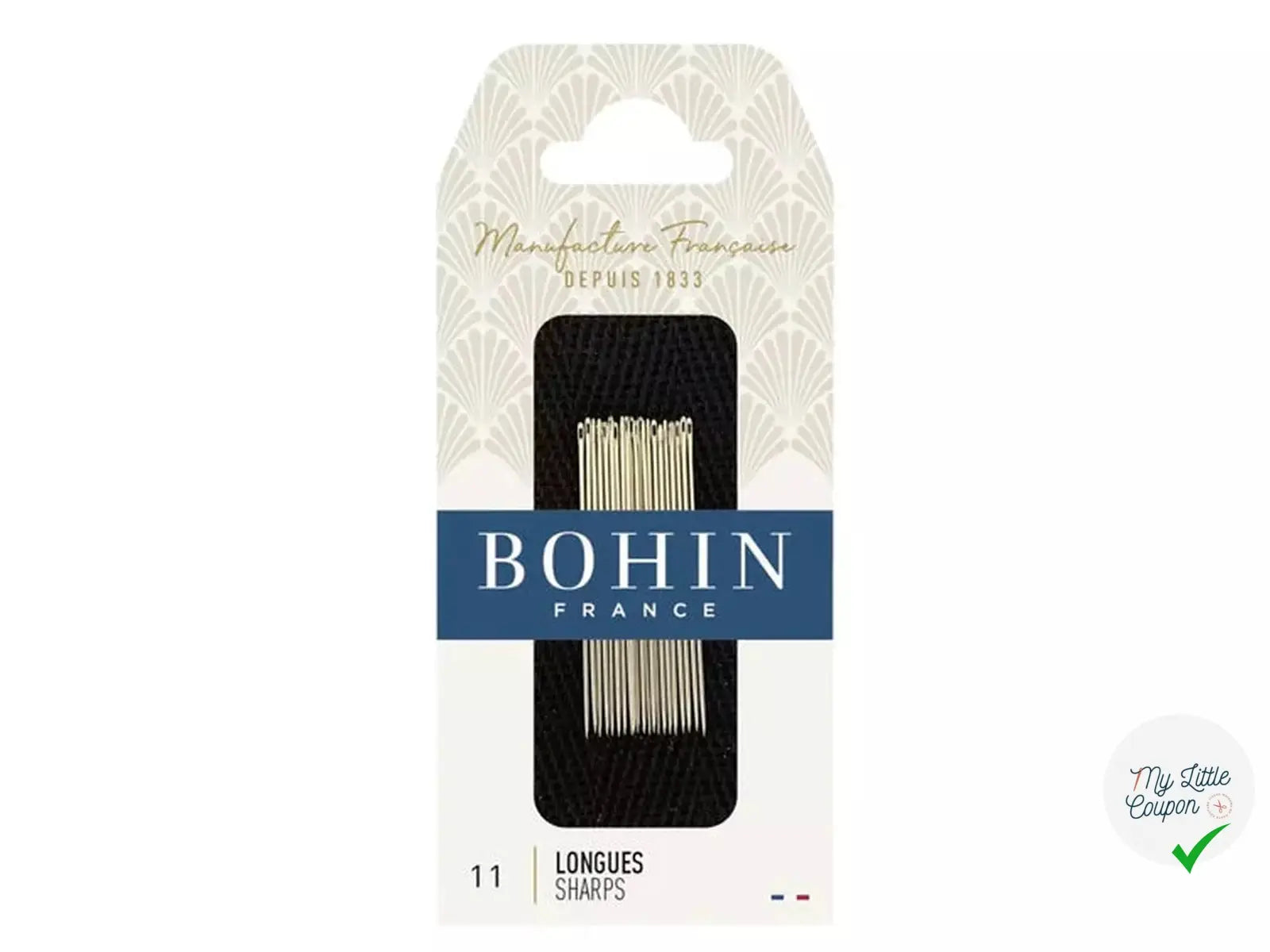 AIGUILLES A COUDRE LONGUES N°11 MLC INTERN