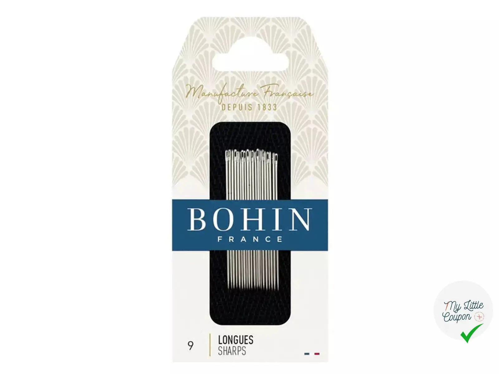 AIGUILLES A COUDRE LONGUES N°9 MLC INTERN
