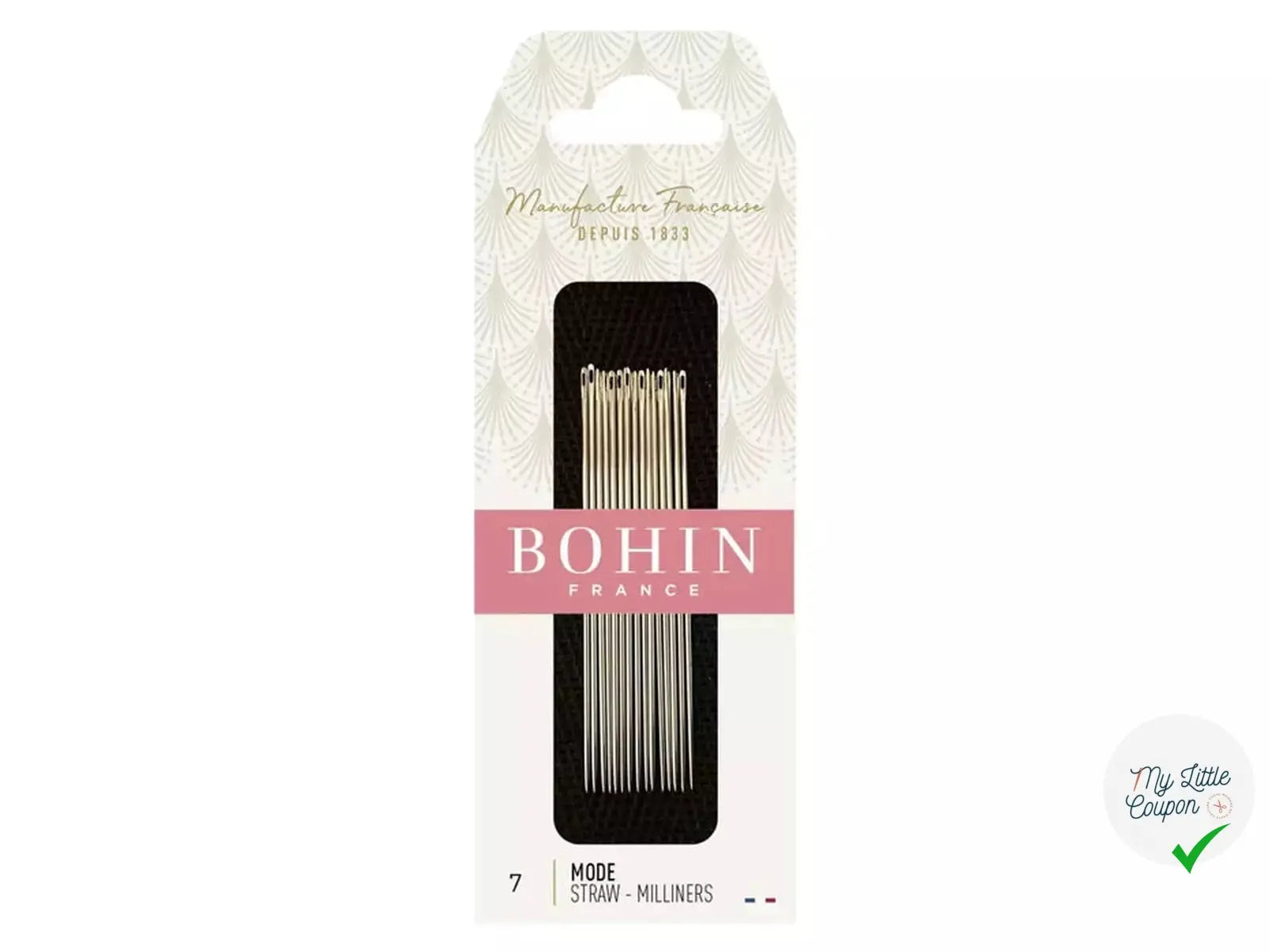 AIGUILLES A COUDRE "MODE" N°7 MLC INTERN