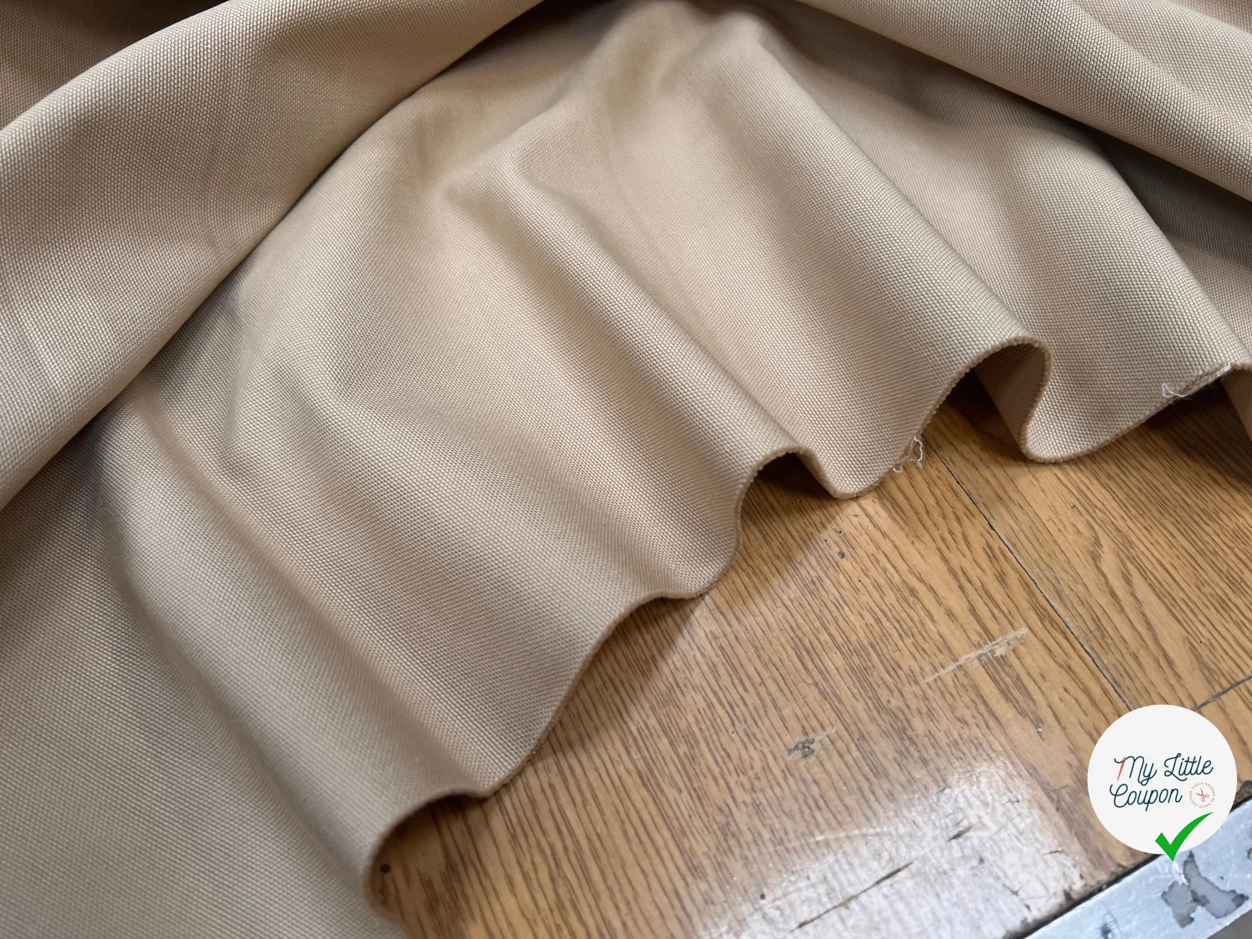 BACHETTE COTON NATTE BEIGE SAHARA - My Little Coupon