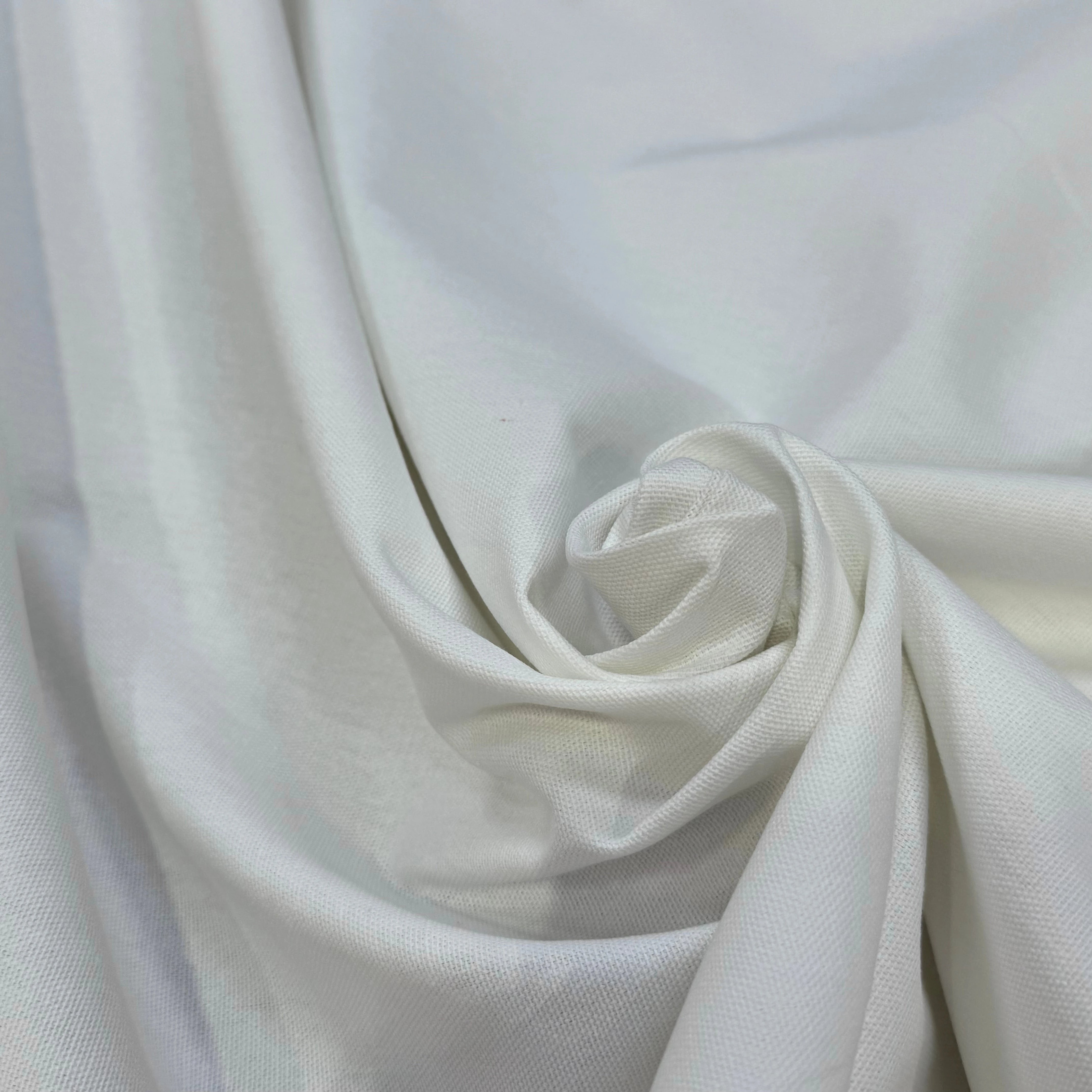 BACHETTE DE COTON GORDON BLANC CASSÉ LAIZE 155 - My Little Coupon