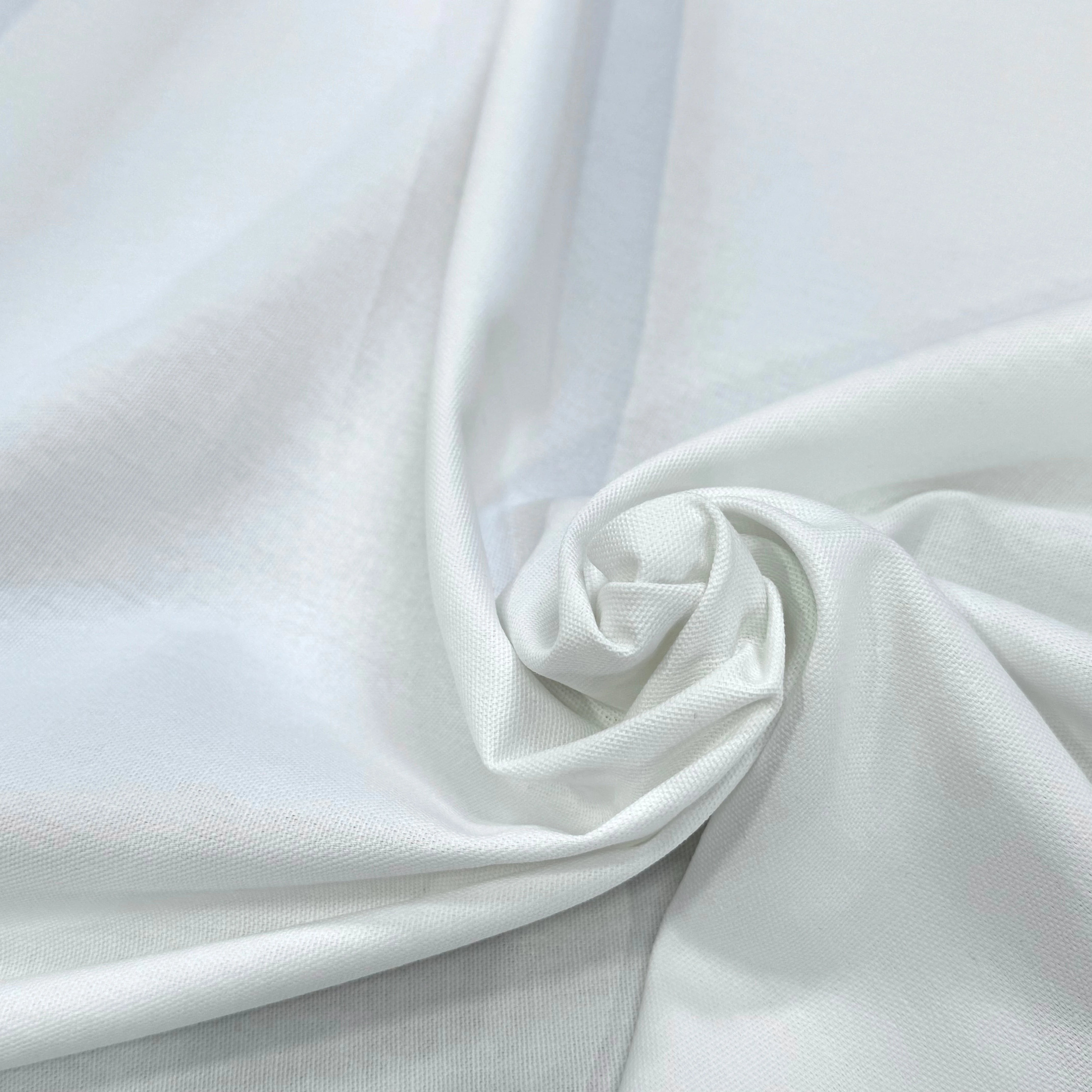 BACHETTE DE COTON GORDON BLANC CASSÉ LAIZE 155 - My Little Coupon