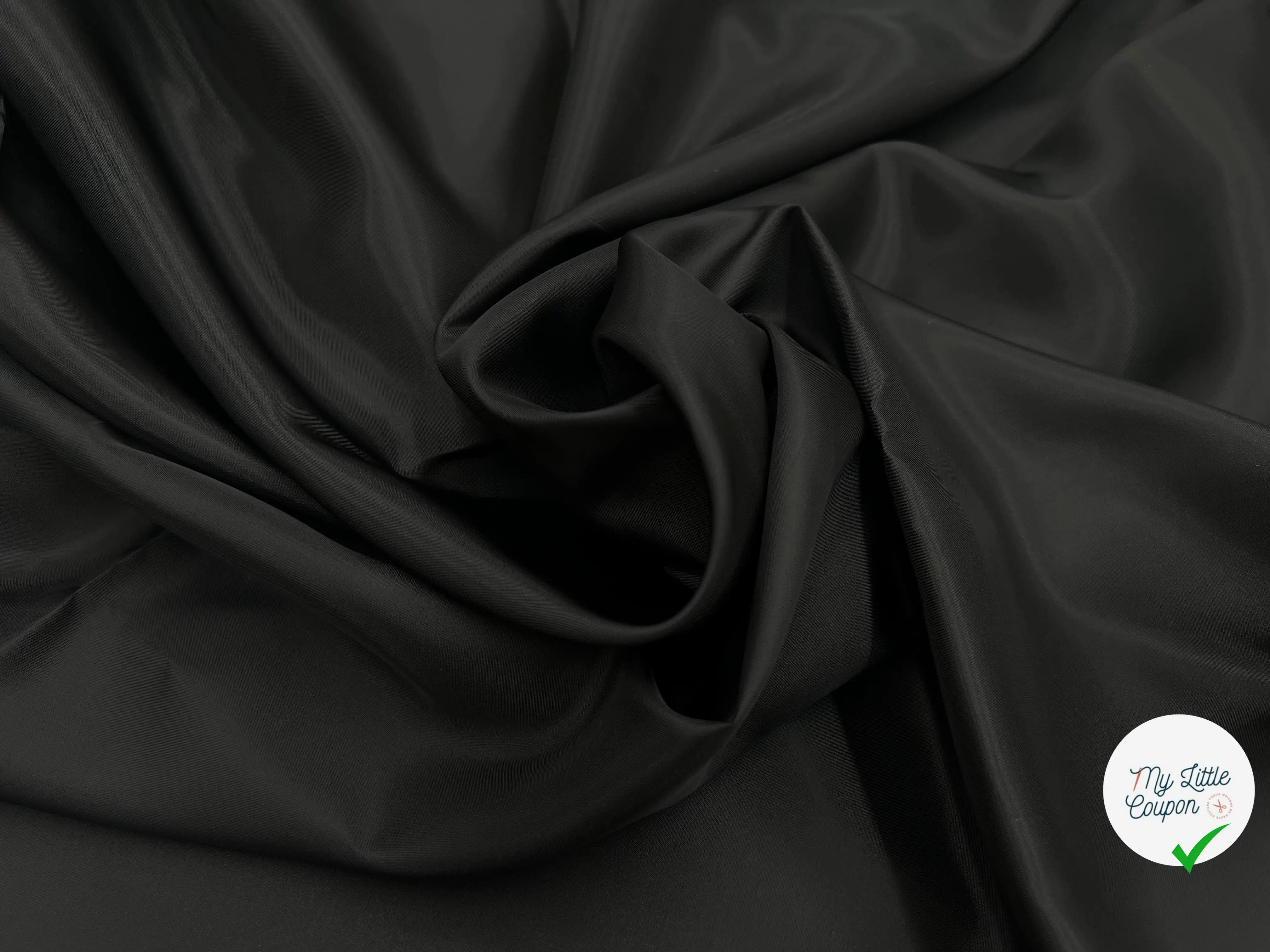 BACHETTE LOURDE FLAMMÉE NOIRE - My Little Coupon - tissu - coudre