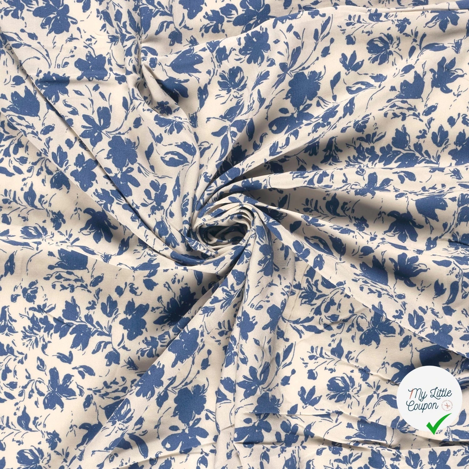 BAMBOO POPLIN FLOWERS 3 - My Little Coupon
