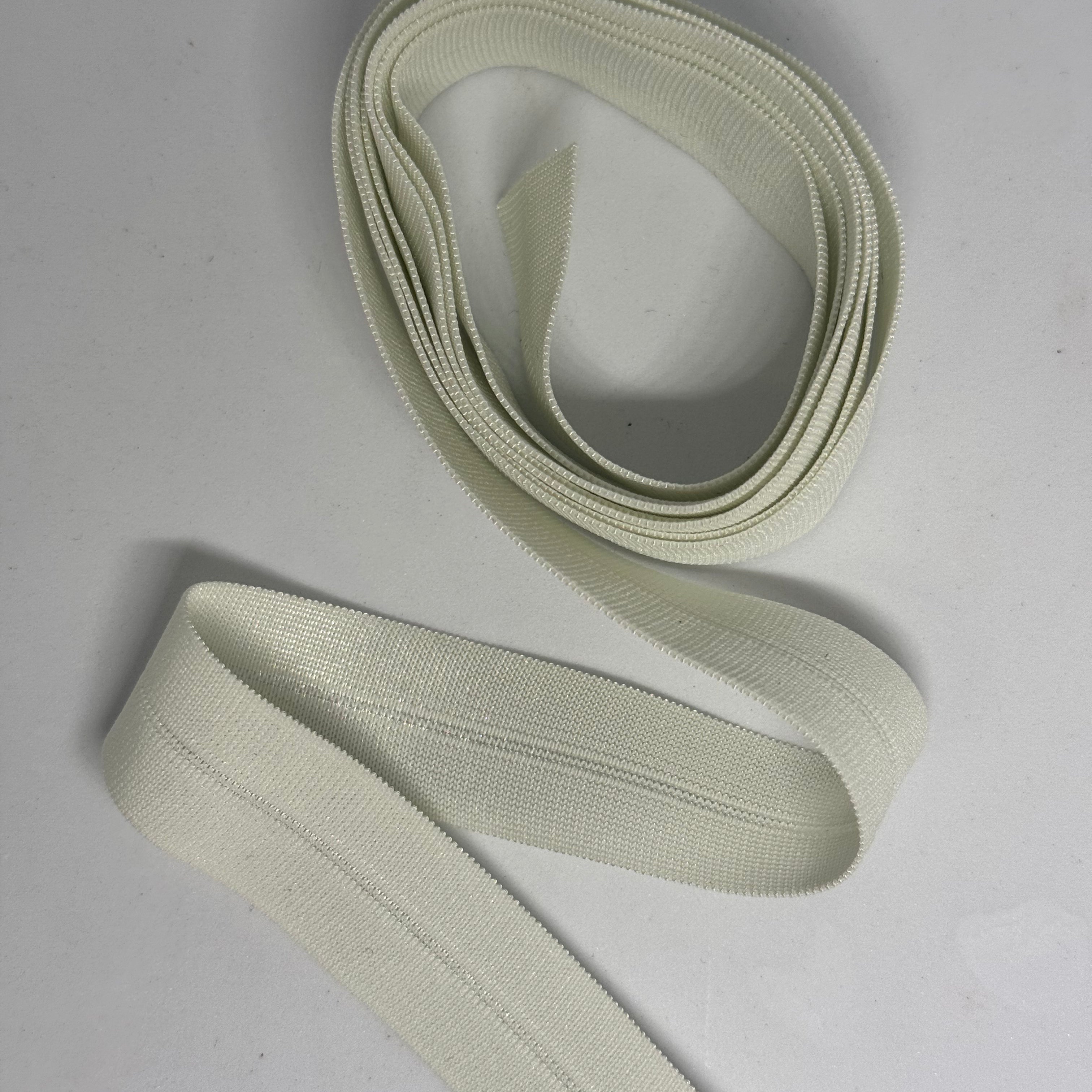 BANDE FANTAISIE ELASTIQUE VERT D'EAU 30MM - My Little Coupon