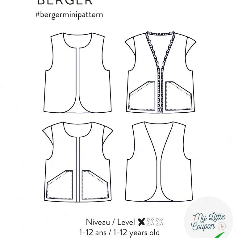BERGER MINI- Atelier Scämmit - My Little Coupon