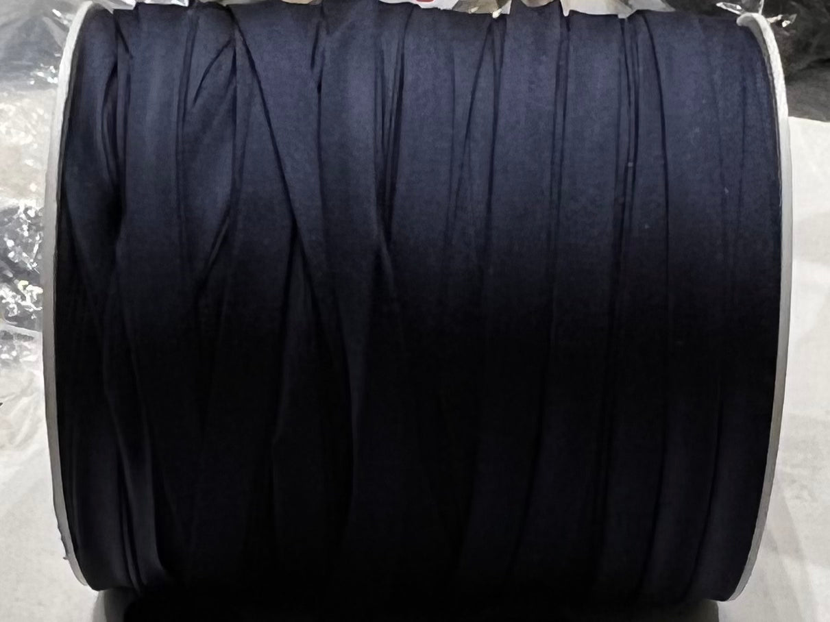 BIAIS EN SOIE MARINE 10mm - My Little Coupon