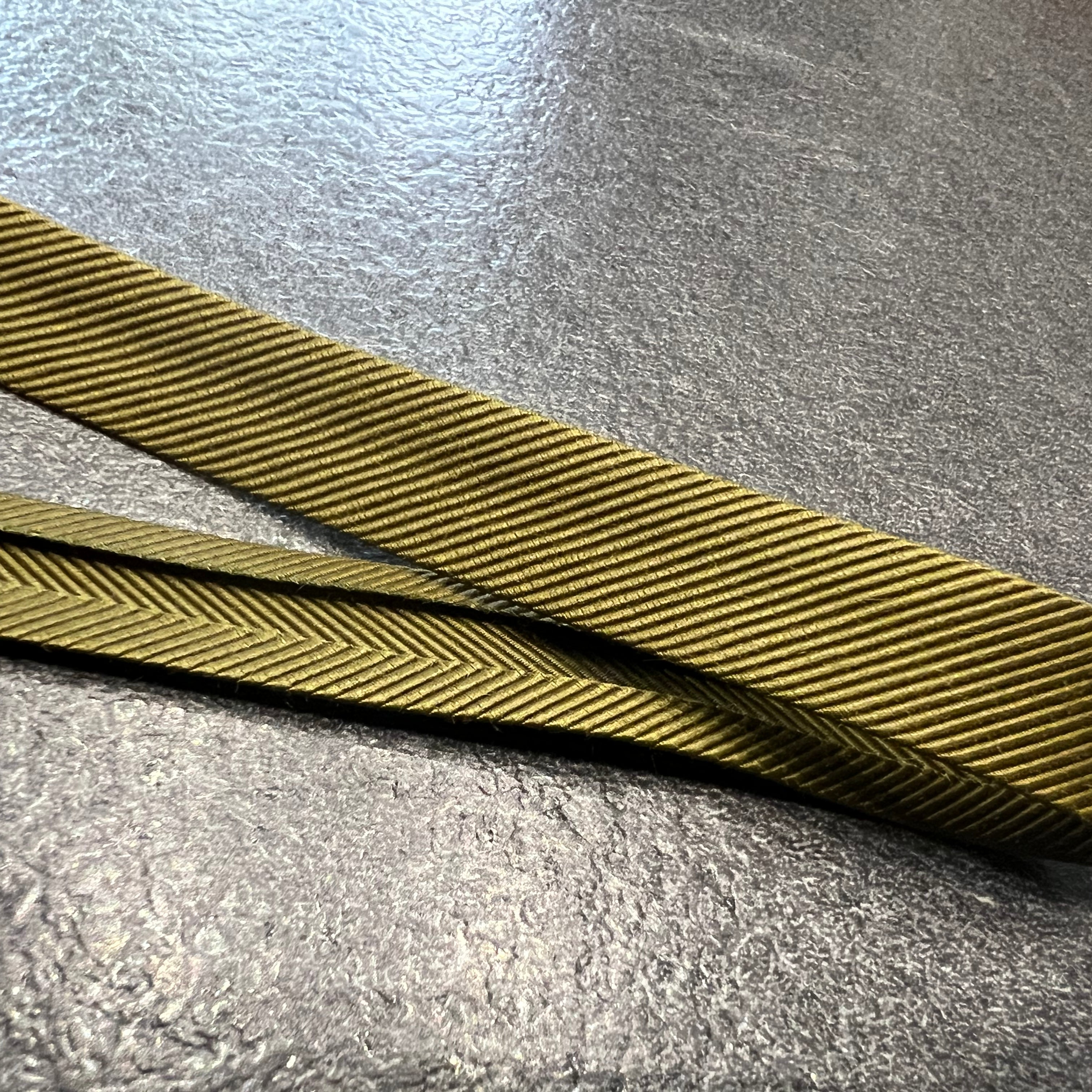 BIAIS KAKI EFFET DRILL 100% viscose 14mm - My Little Coupon