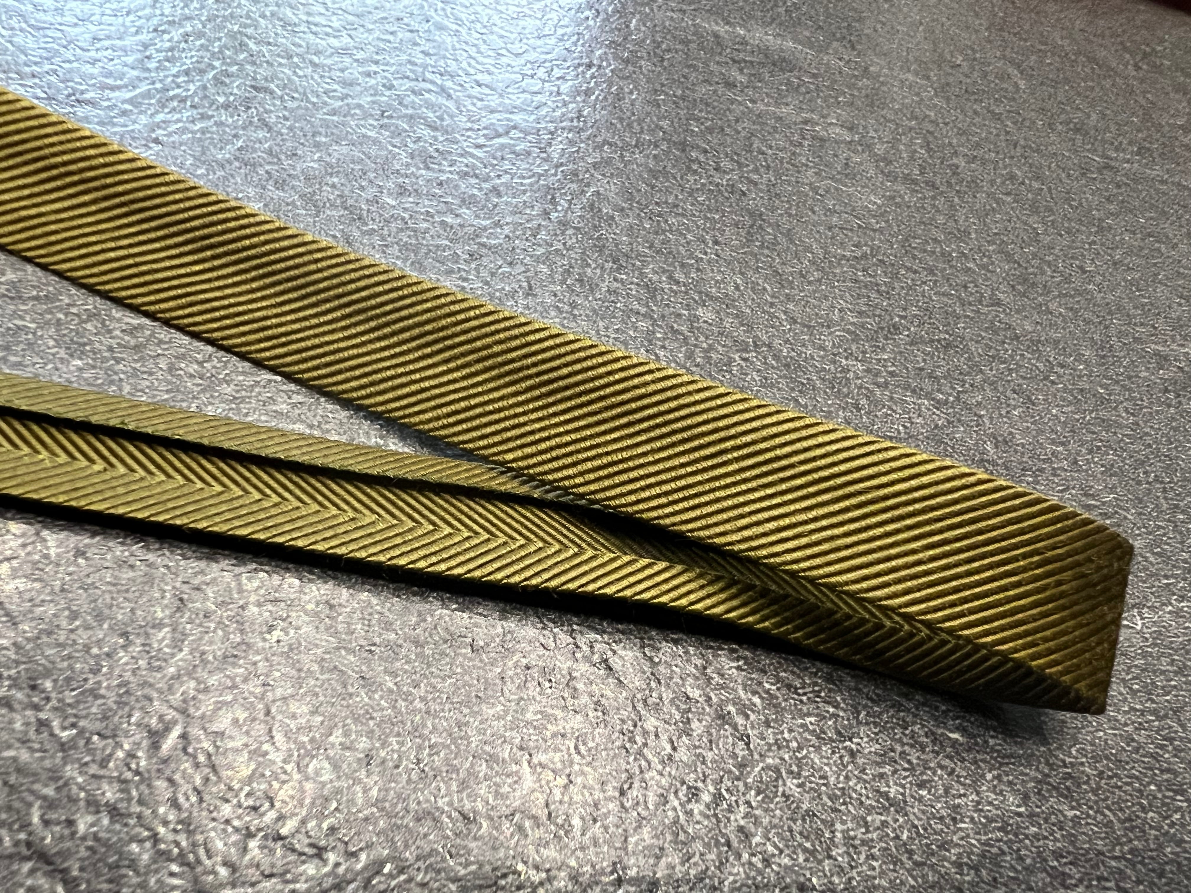 BIAIS KAKI EFFET DRILL 100% viscose 14mm - My Little Coupon