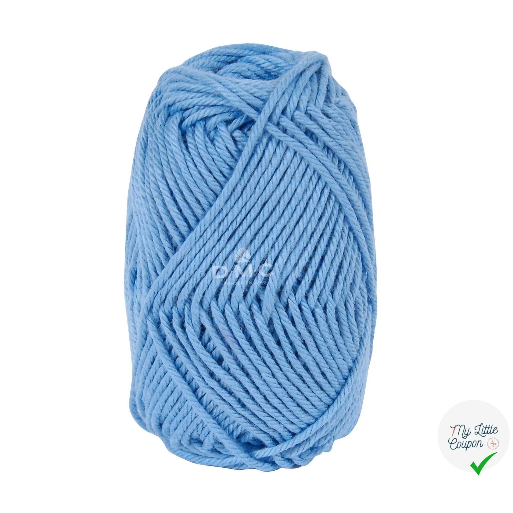 BOBINE DE HAPPY COTTON DMC 20 G BLEU FONCÉ - My Little Coupon