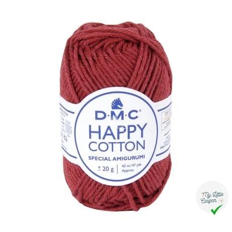 BOBINE DE HAPPY COTTON DMC 20 G BORDEAUX - My Little Coupon