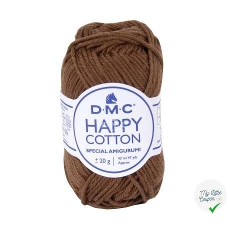 BOBINE DE HAPPY COTTON DMC 20 G CHOCOLAT - My Little Coupon