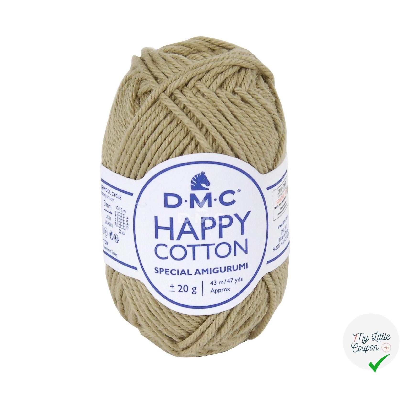 BOBINE DE HAPPY COTTON DMC 20 G FICELLE - My Little Coupon