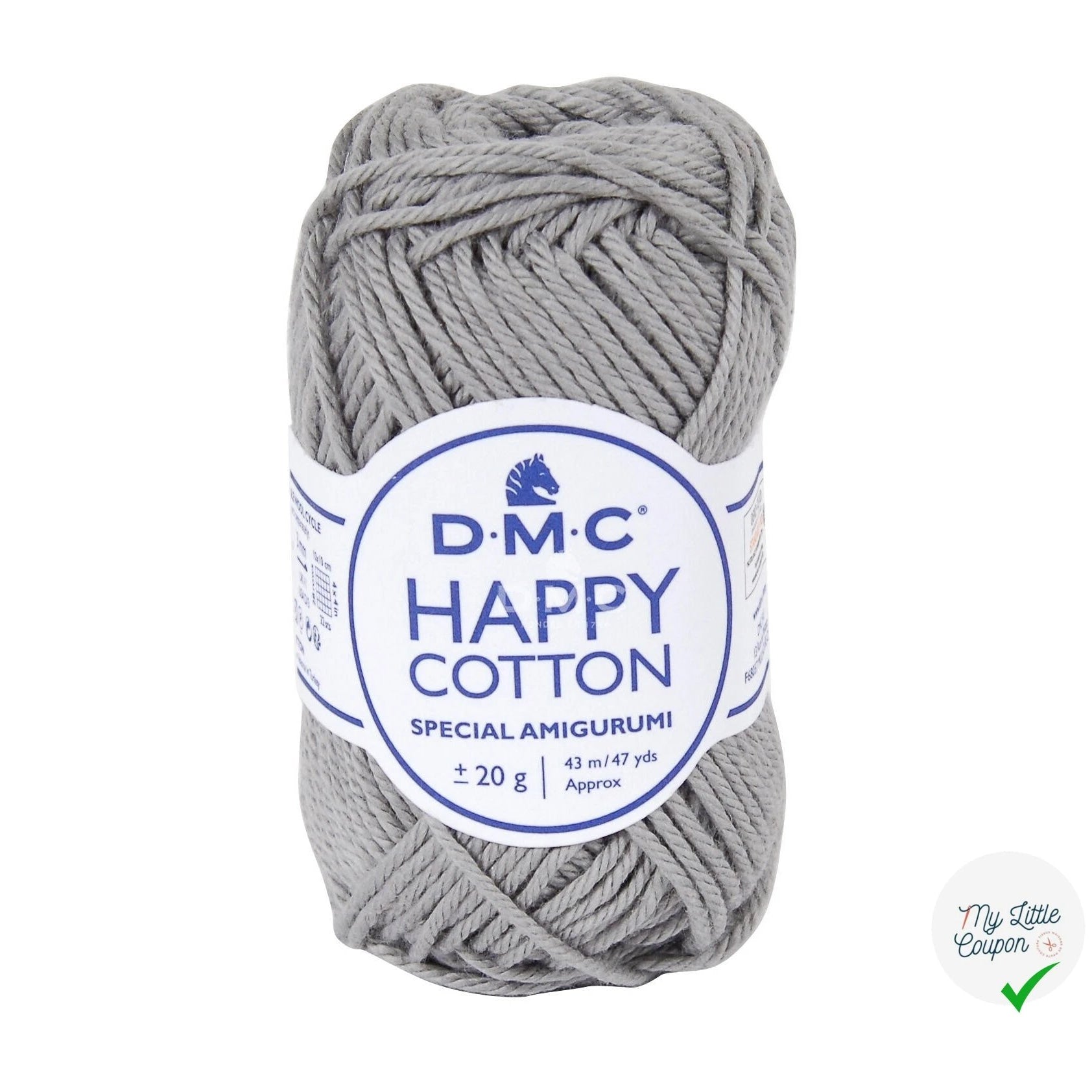 BOBINE DE HAPPY COTTON DMC 20 G GALET - My Little Coupon