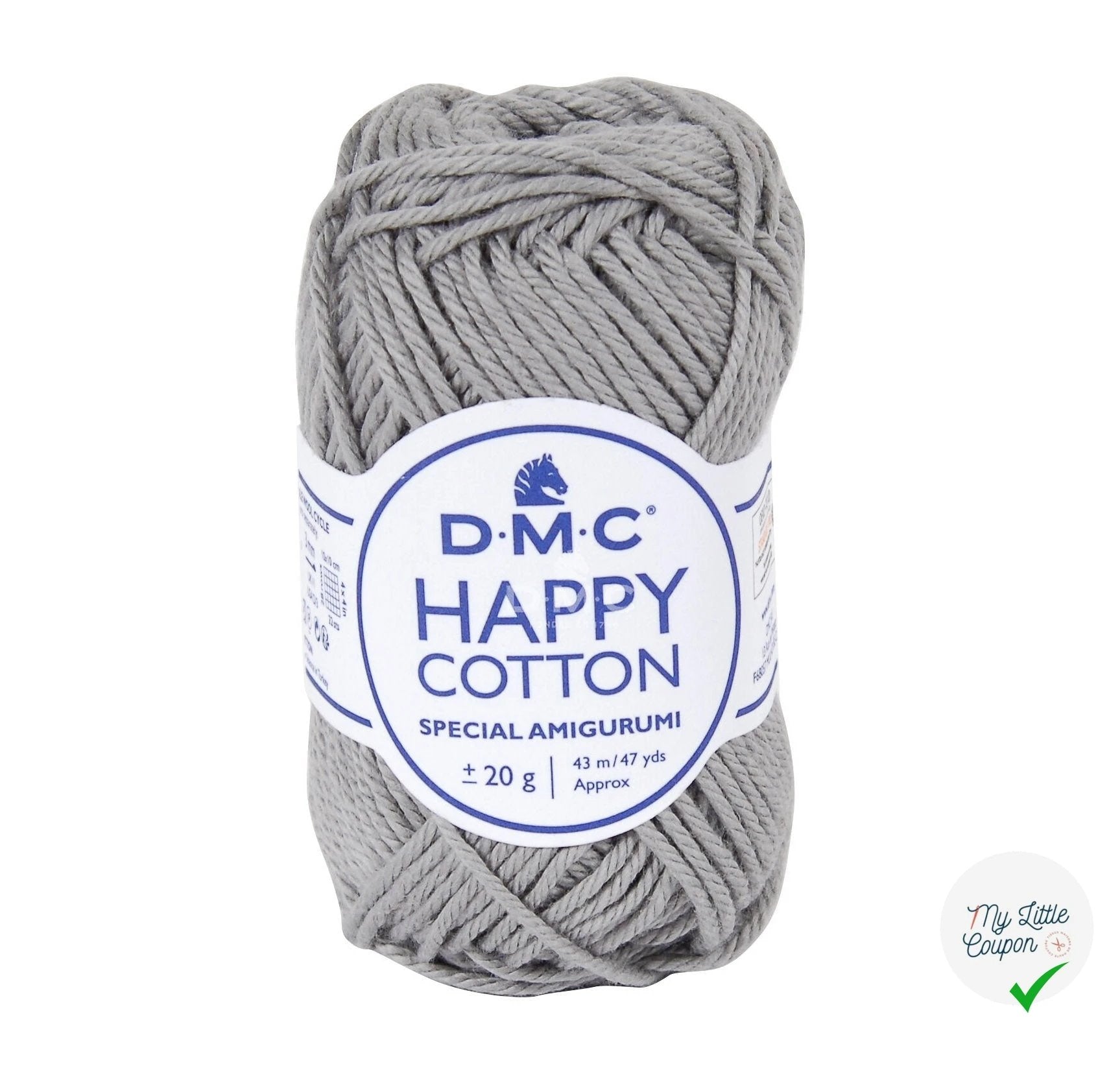 BOBINE DE HAPPY COTTON DMC 20 G GALET - My Little Coupon