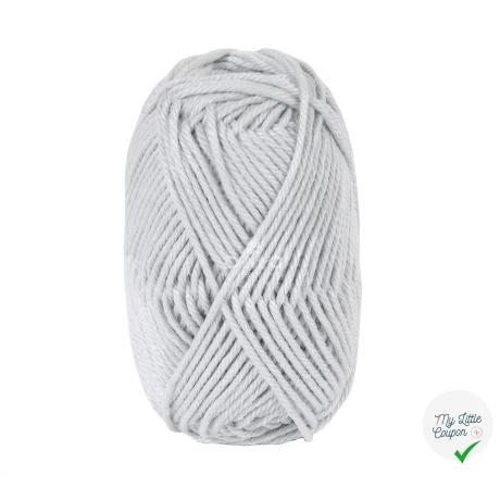 BOBINE DE HAPPY COTTON DMC 20 G GRIS PERLE - My Little Coupon