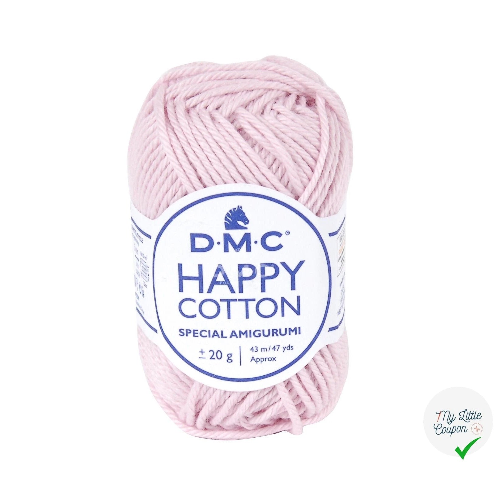 BOBINE DE HAPPY COTTON DMC 20 G LAIT FRAISE - My Little Coupon