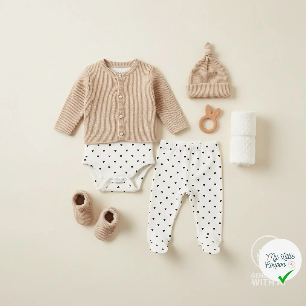 BORD-CÔTE IMPRIMÉ CŒURS FOND NOIR - My Little Coupon