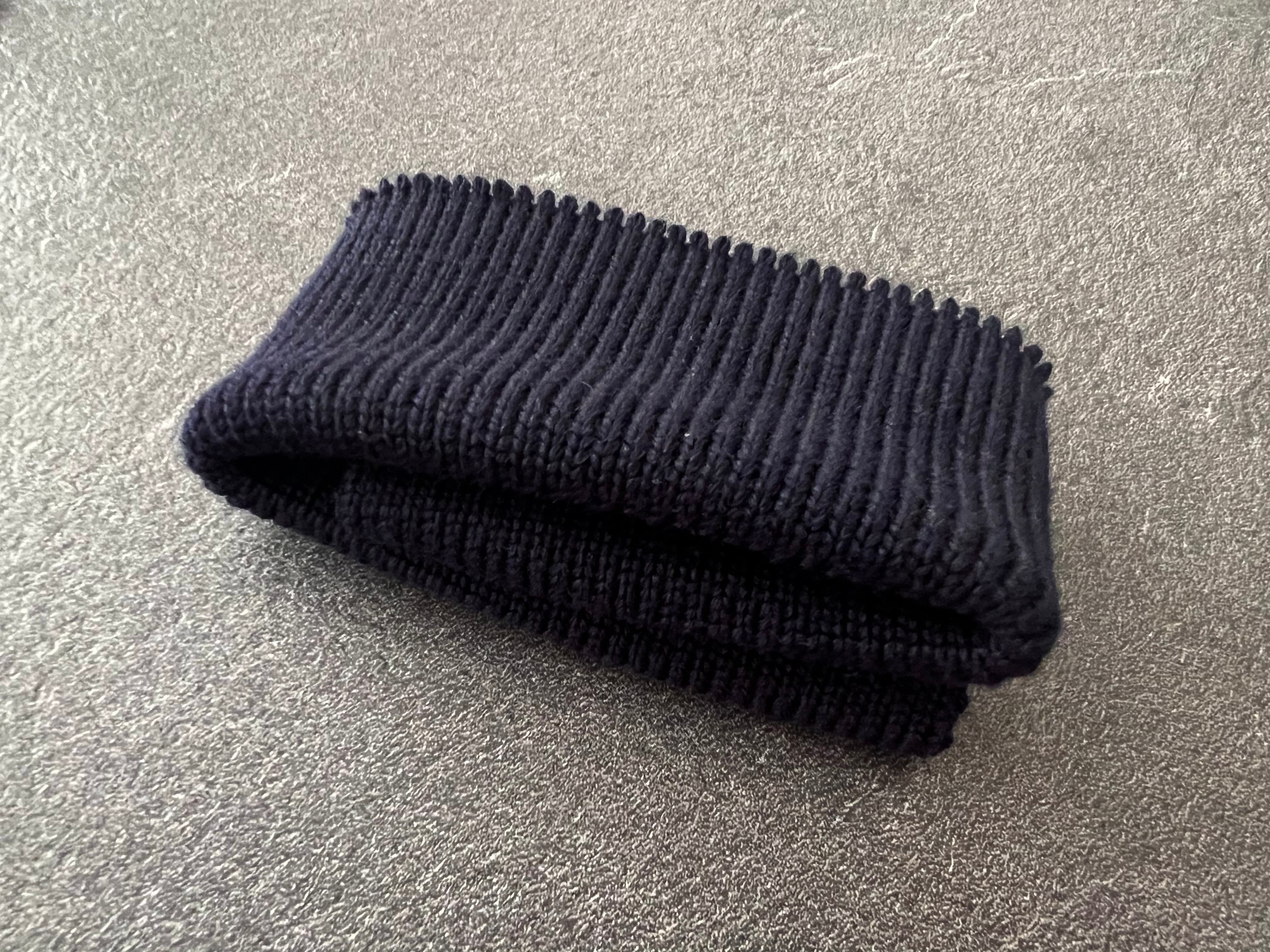 BORD CÔTE SPECIAL POIGNET MARINE 26X5cm LAINE - My Little Coupon