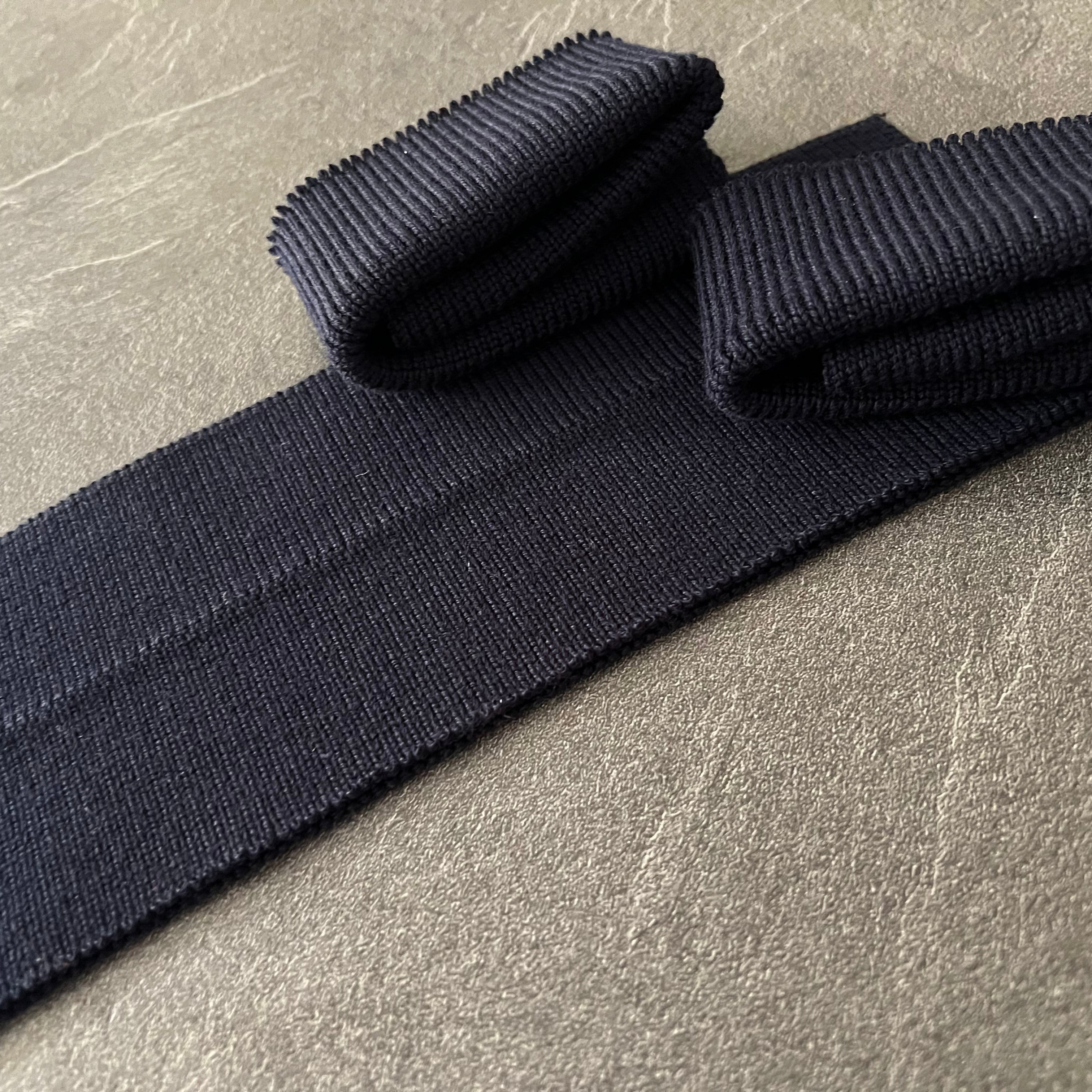 BORD CÔTE SPECIAL POIGNET MARINE 26X5cm LAINE - My Little Coupon