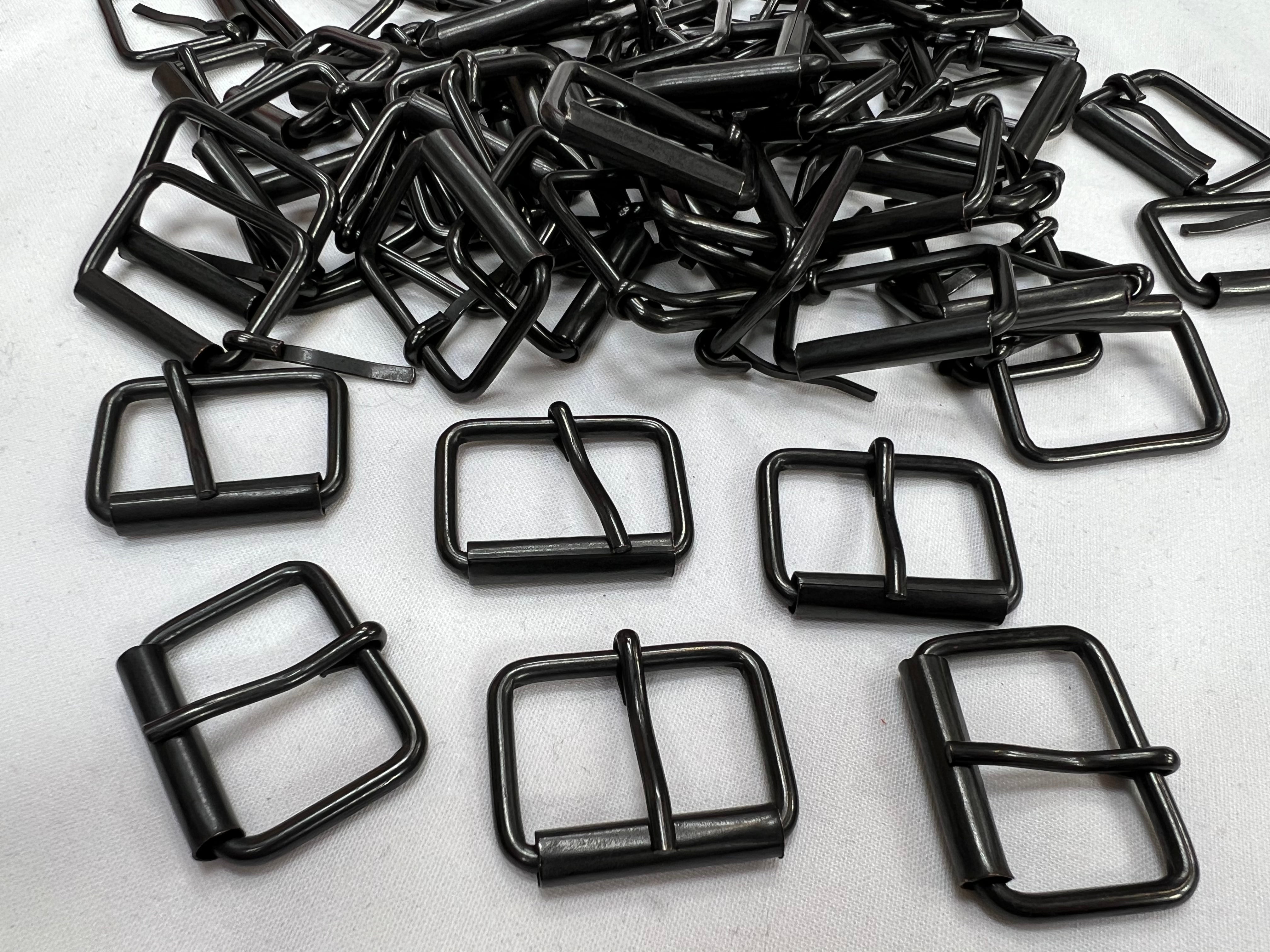 BOUCLE CEINTURE MÉTAL ANTHRACITE 30mmX20mm - My Little Coupon