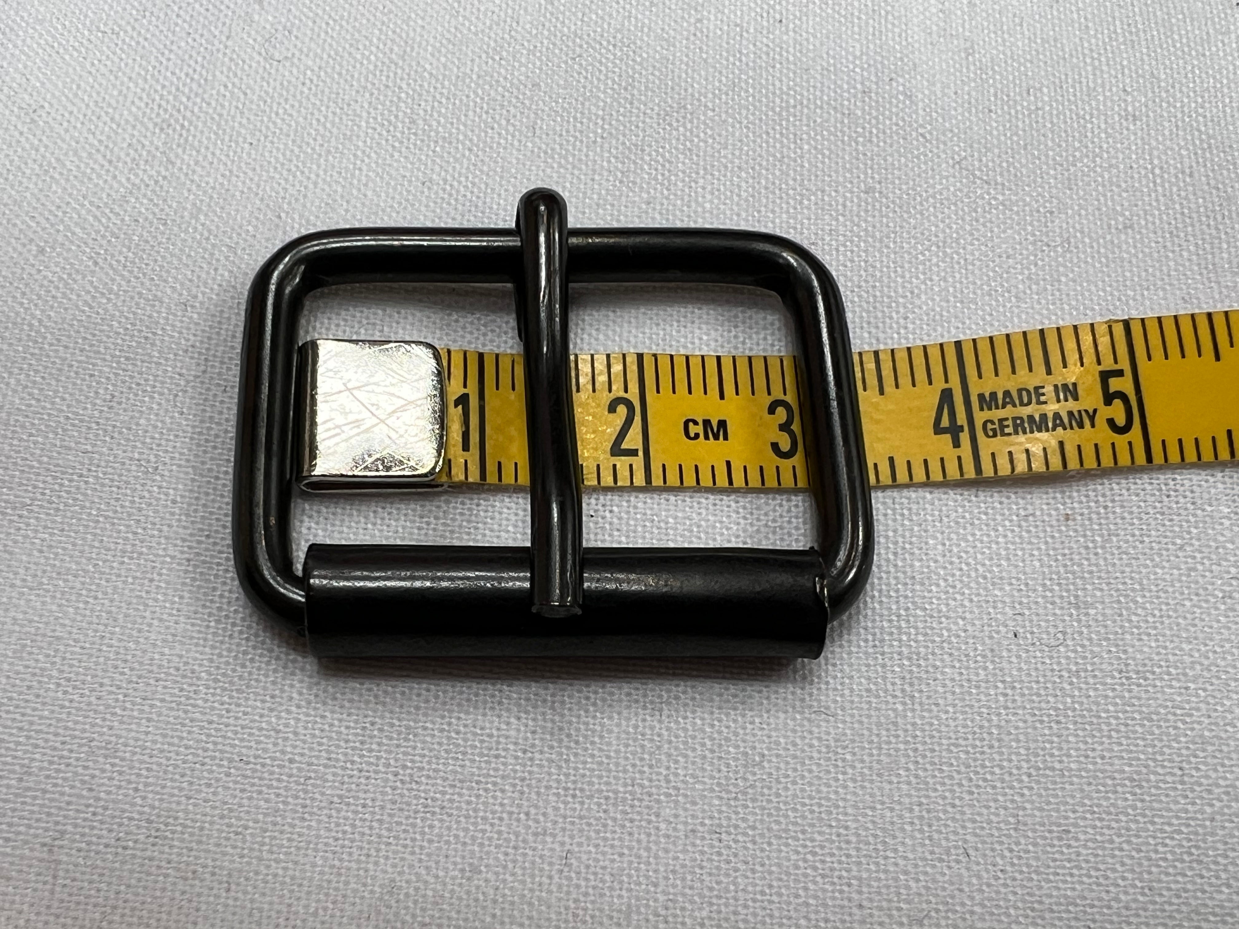 BOUCLE CEINTURE MÉTAL ANTHRACITE 30mmX20mm - My Little Coupon